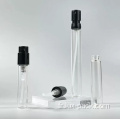Pocket cosmétique mini bouteille de parfum en verre en plastique rond